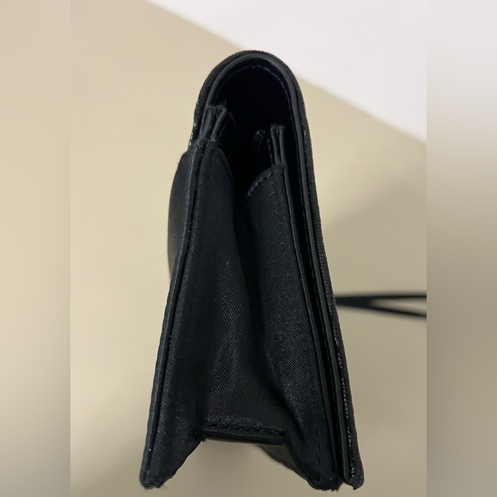 Randolph Duke black clutch bag with a wristlet strap - Picture 12 of 12